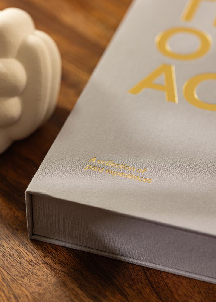 KAILA KAILA THROWBACK Grey - Coffee Table Photo Album (60 Zwarte zijden)