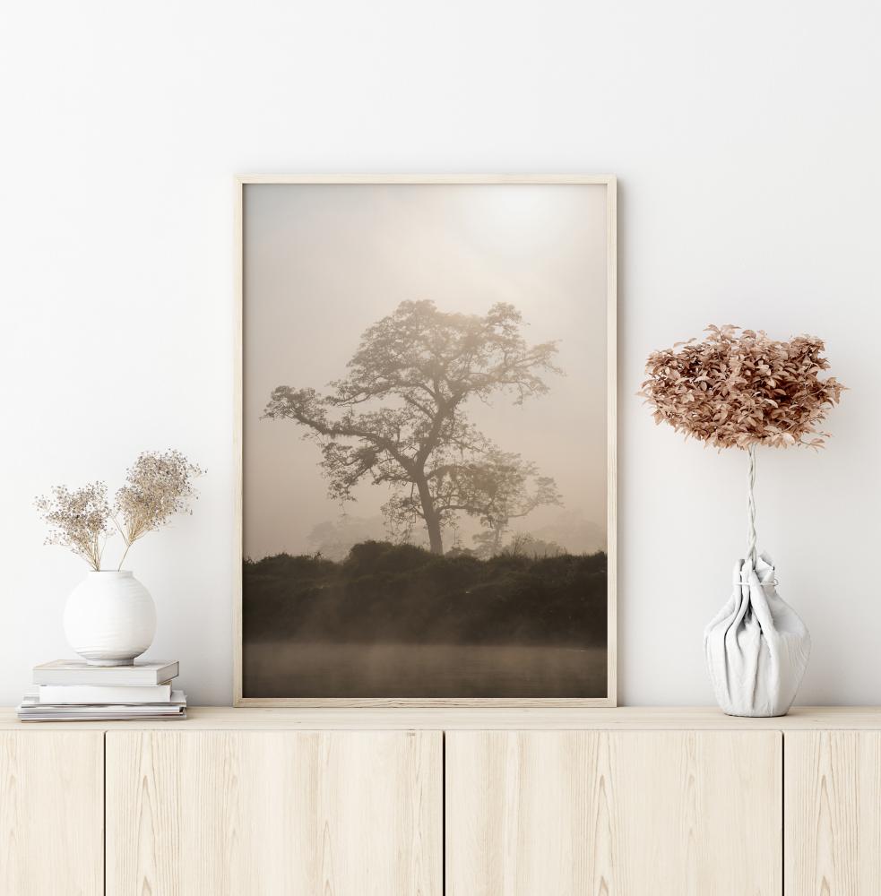 Bildverkstad Misty Tree Poster