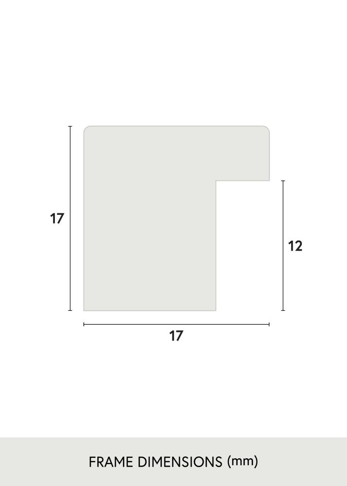 Jämtlands Ramfabrik Kader Kent Acrylglas Rood 20x30 cm