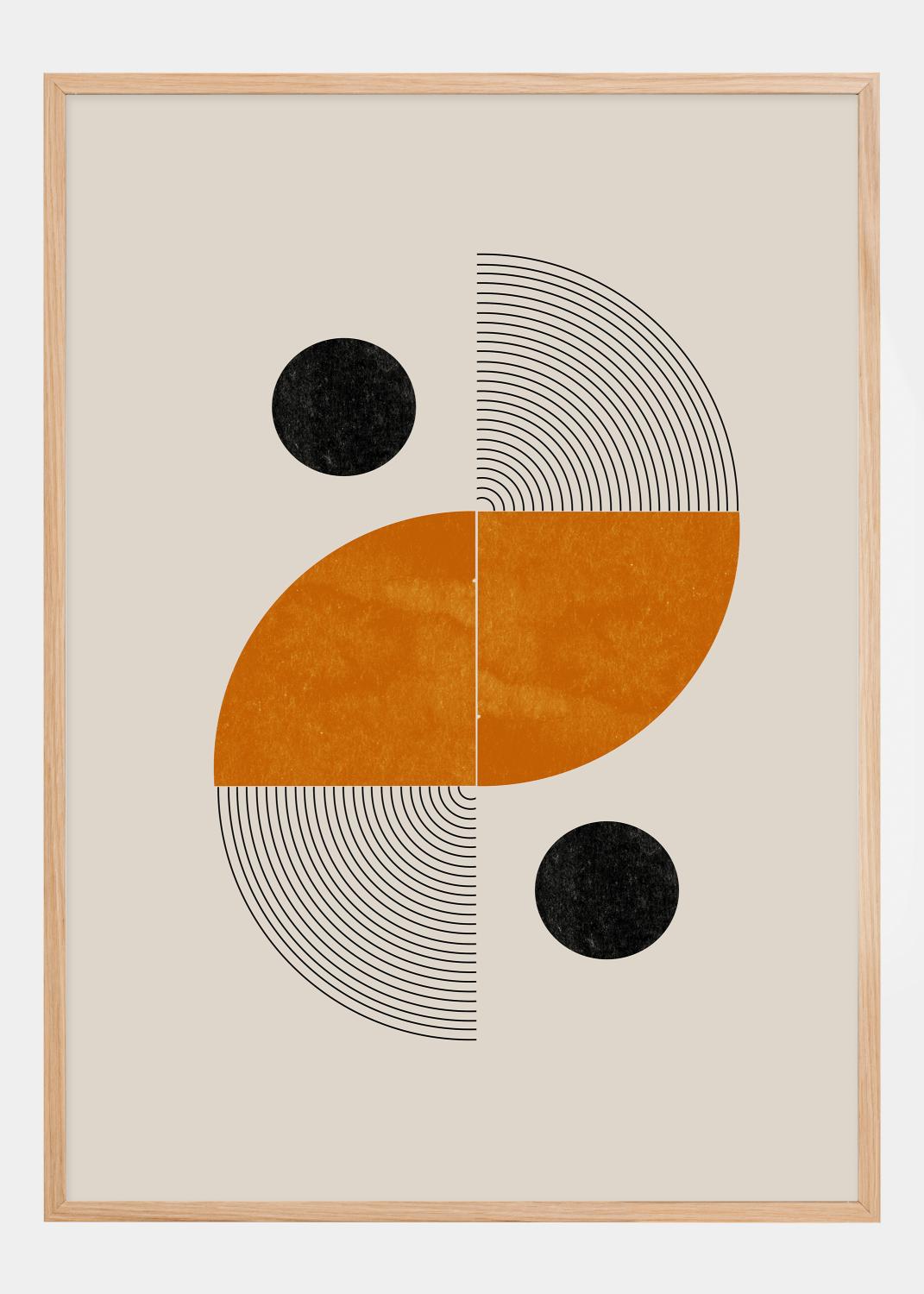 Product Image for Retro Shape Poster (30x40 cm)