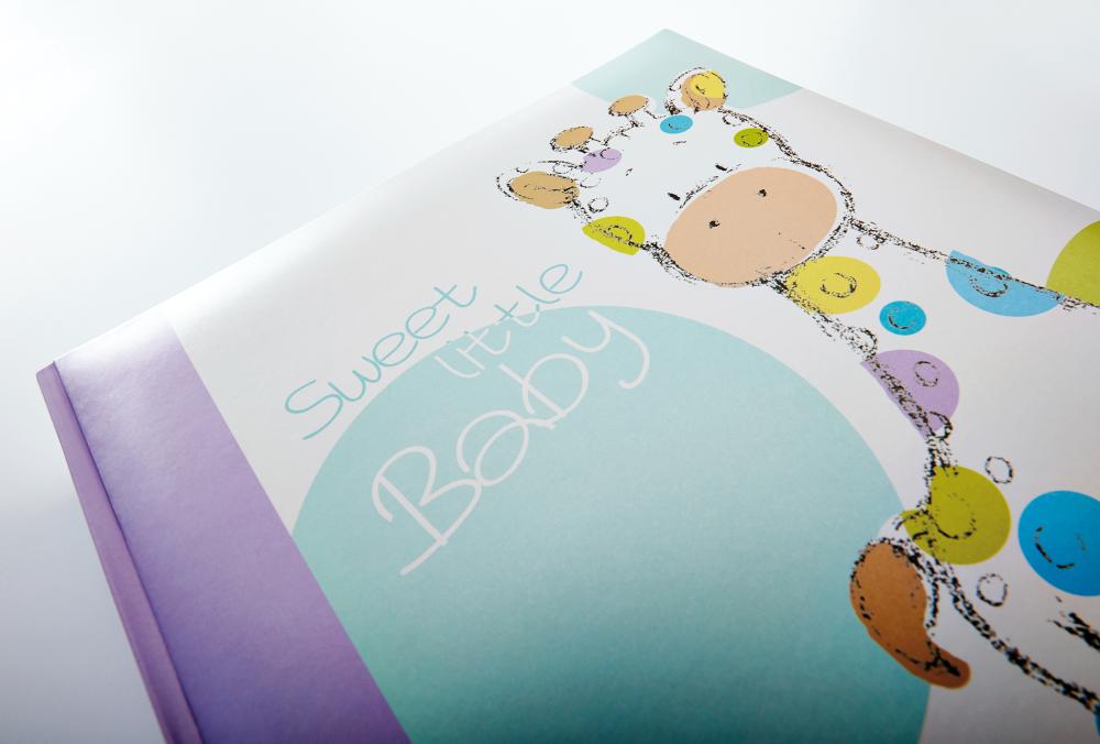 Walther Kima Babyalbum - 28x30,5 cm (50 Witte zijden / 25 bladen)