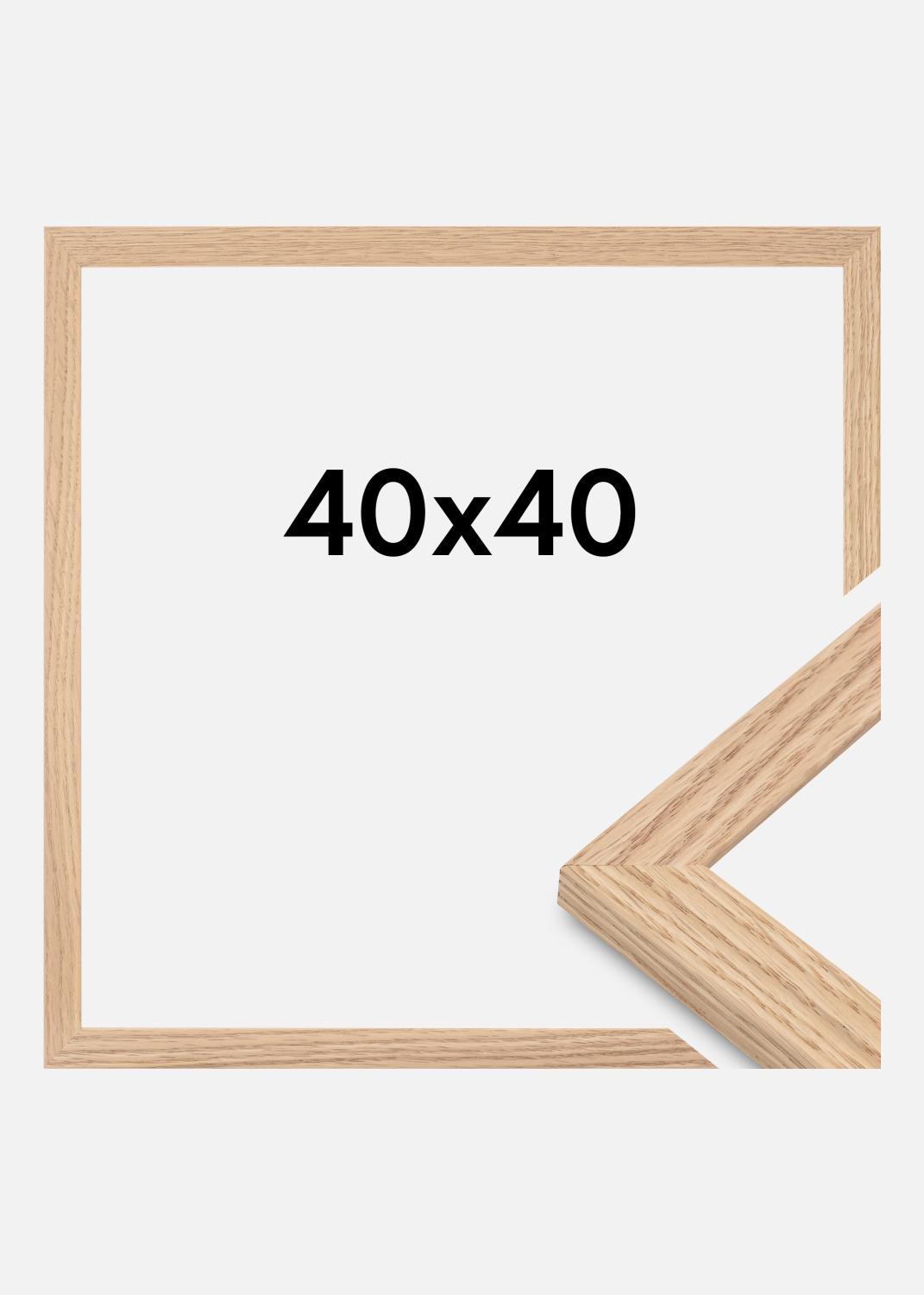 Product Image for Kader Tidlös Acrylglas Massief Eik 40x40 cm