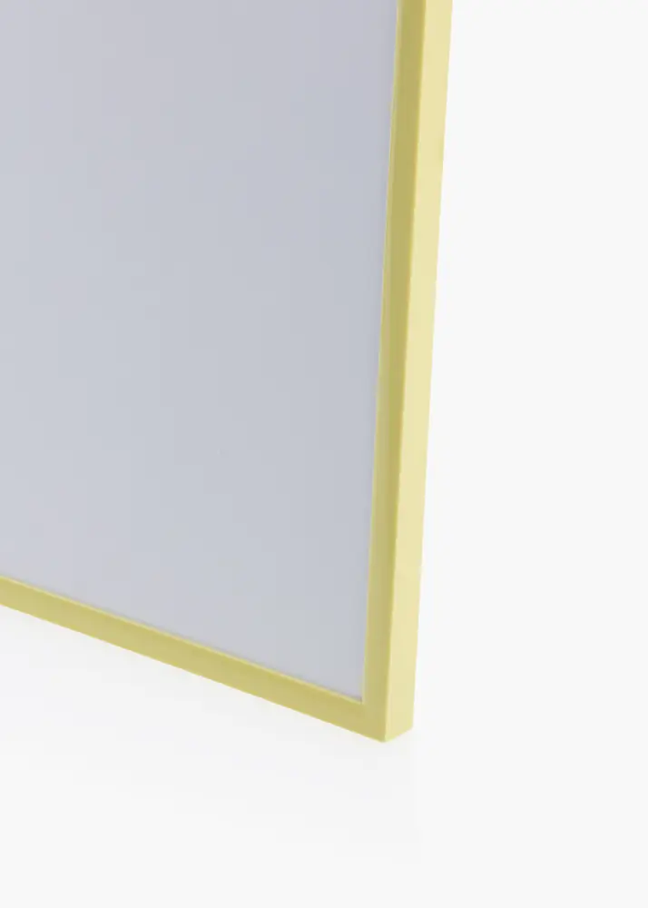 Ram med passepartou Kader New Lifestyle Lichtgeel 30x40 cm - Passe-partout Zwart 20x30 cm