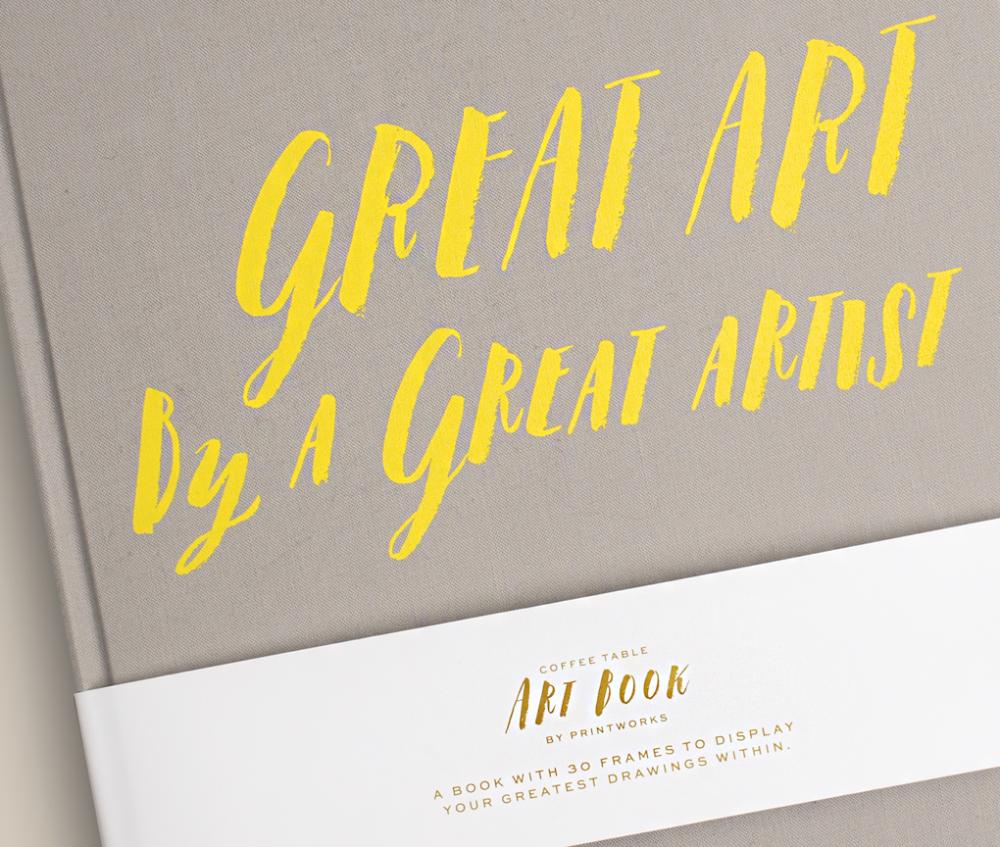 Printworks Great Art By A Great Artist - A Coffee Table Art Book (60 zijden / 30 bladen)