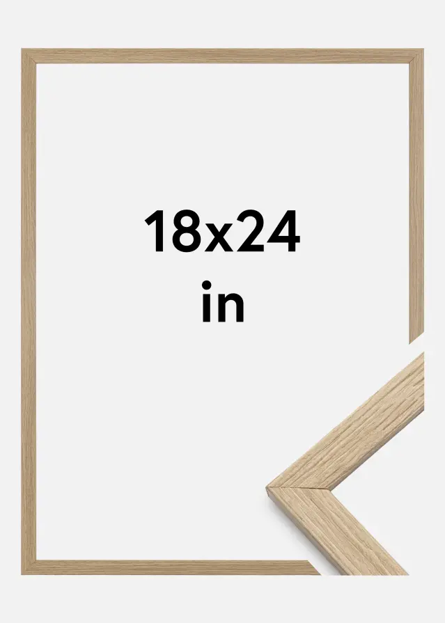 Estancia Kader Stilren Acrylglas Eikenhout 18x24 inches (45,72x60,96 cm)