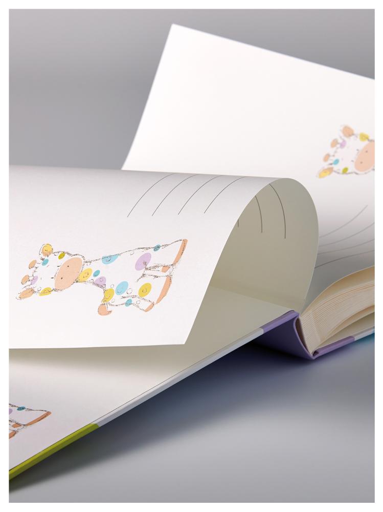 Walther Kima Babyalbum - 28x30,5 cm (50 Witte zijden / 25 bladen)