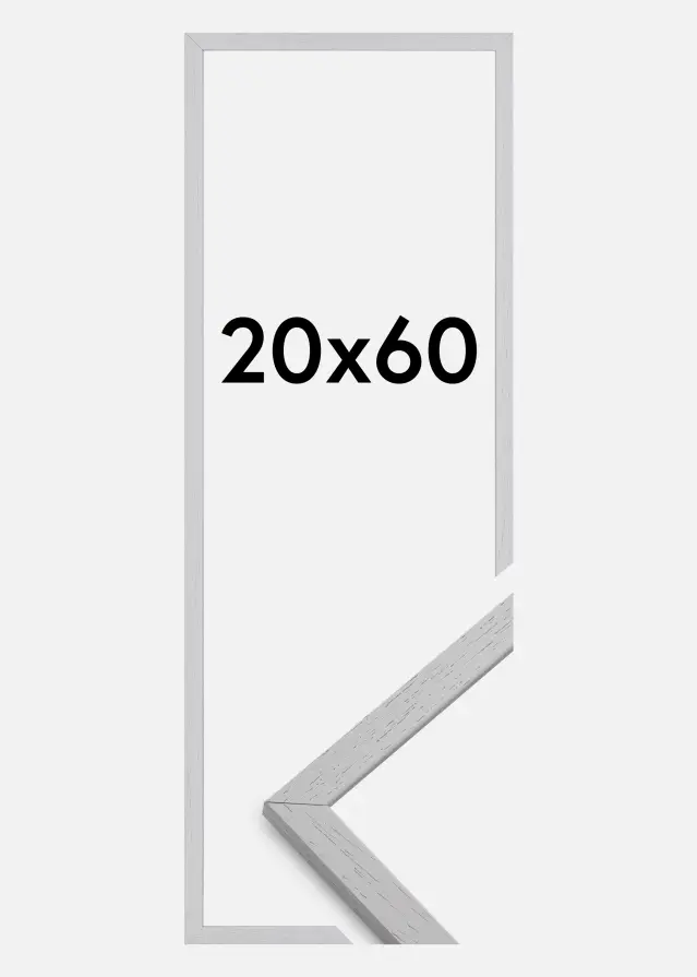Galleri 1 Kader Edsbyn Acrylglas Grey 20x60 cm