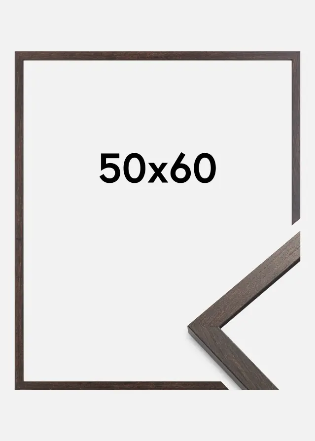 BGA Kader Trendy Acrylglas Walnoot 50x60 cm