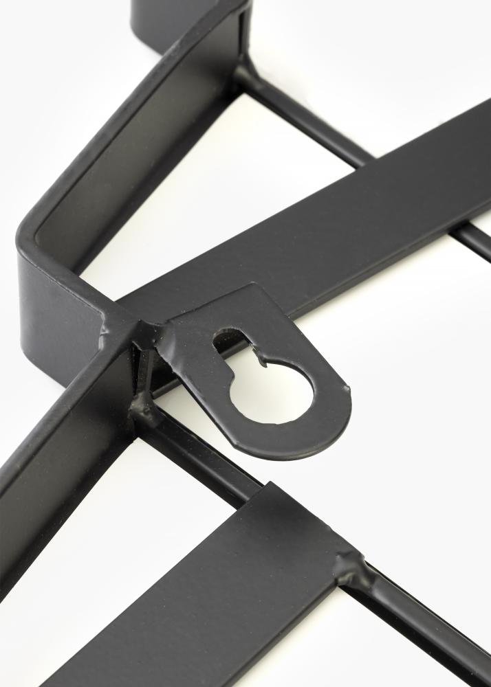 KAILA KAILA Spiegel Fan - Zwart 63x70 cm