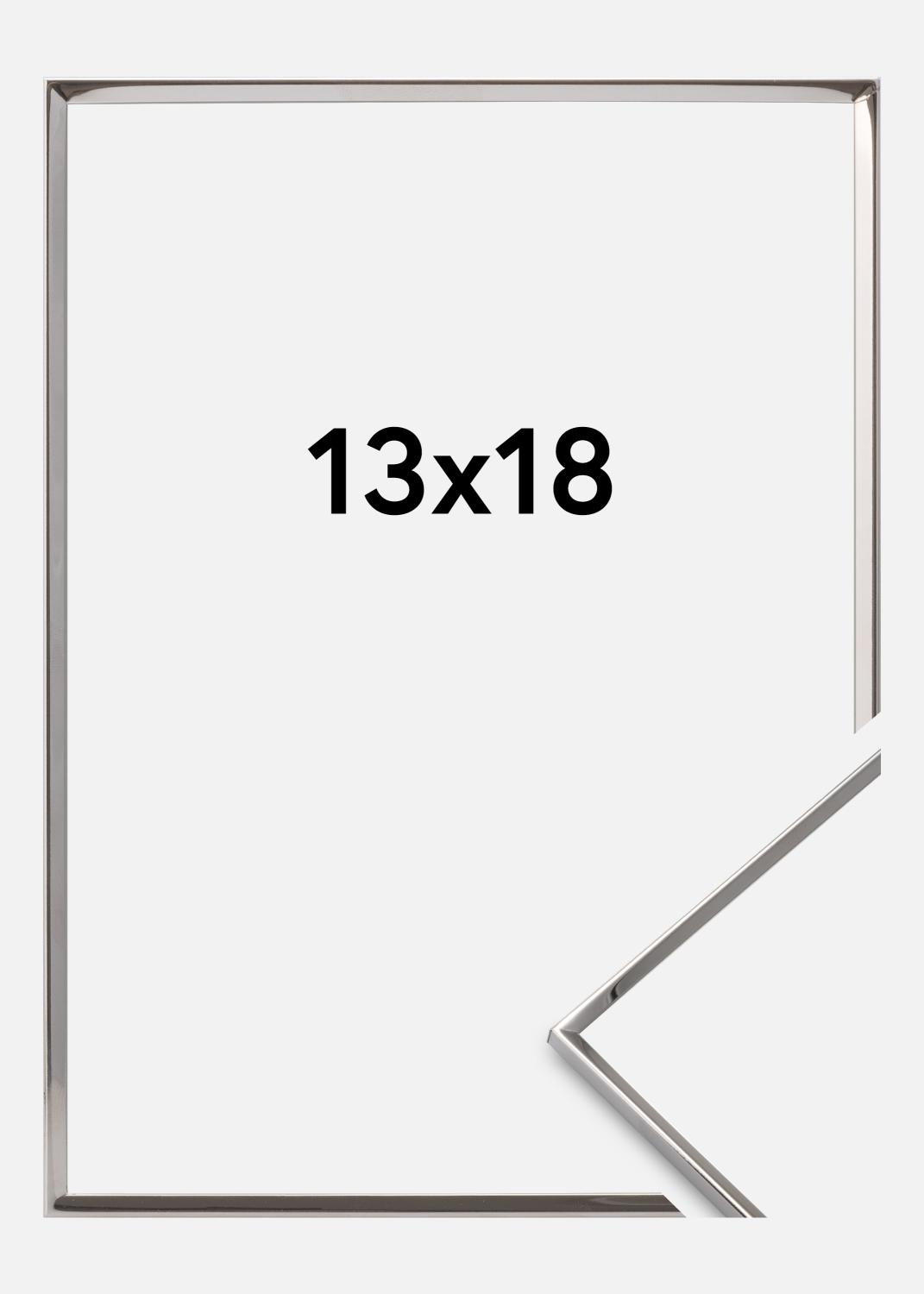 Product Image for Kader Glad Metaal Zilver 13x18 cm