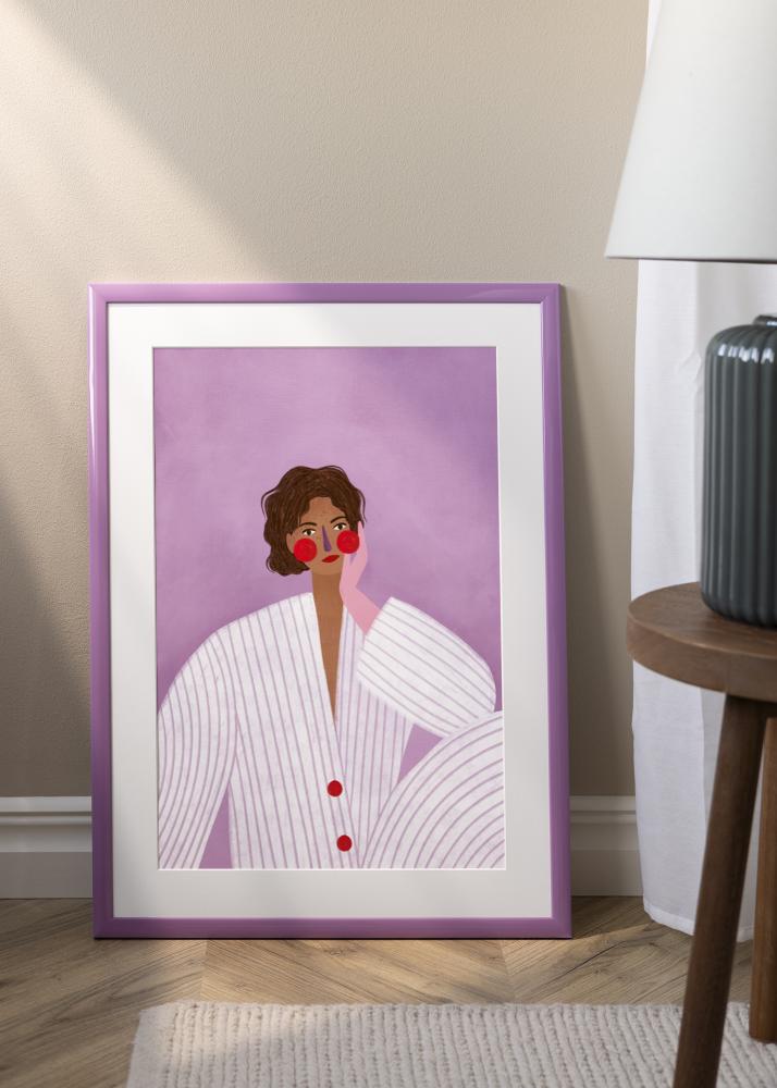 Jämtlands Ramfabrik Kader Dorset Acrylglas Roze 21x29,7 cm (A4)