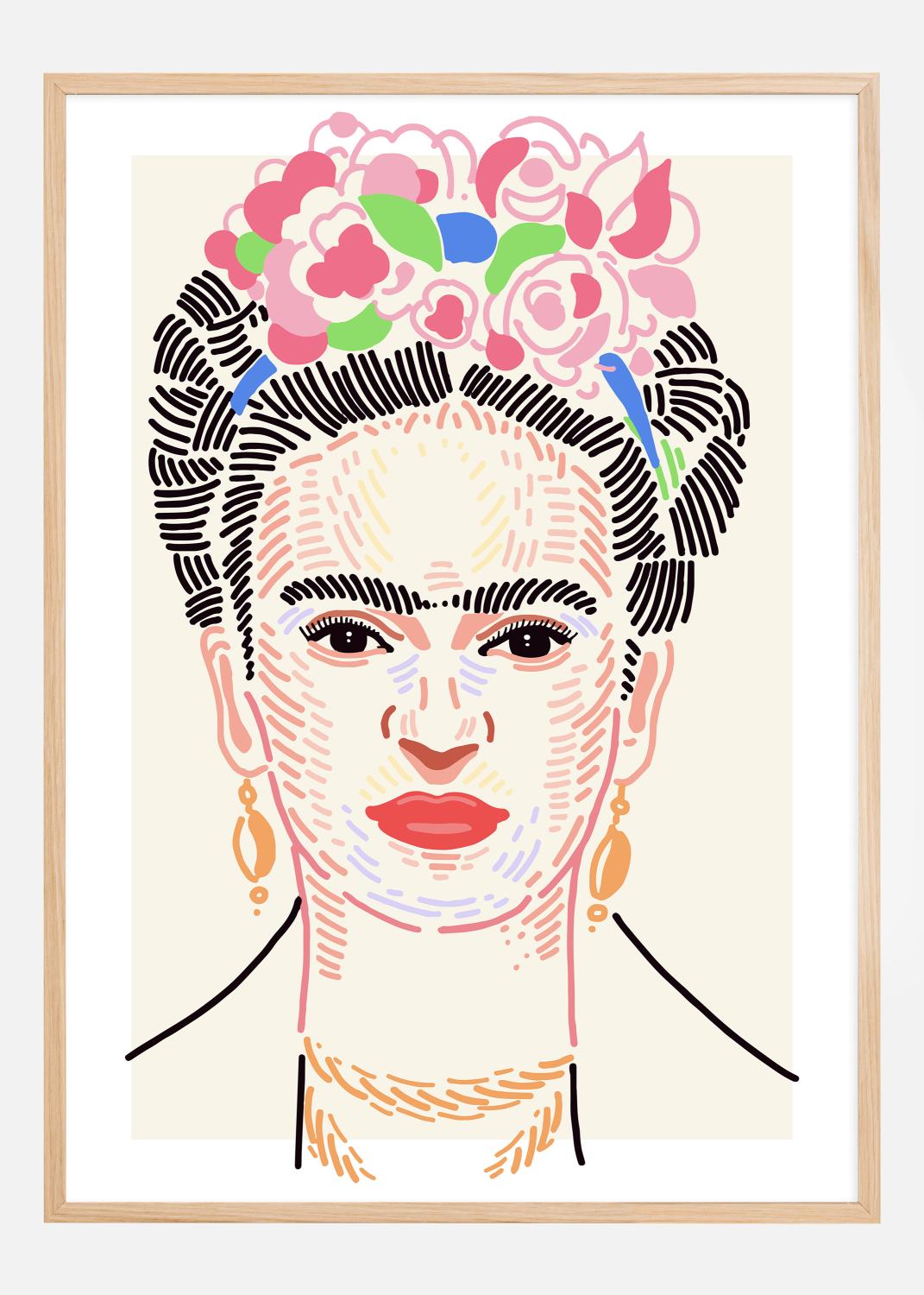 Product Image for Frida Kahlo ll Poster (21x29.7 cm (A4))
