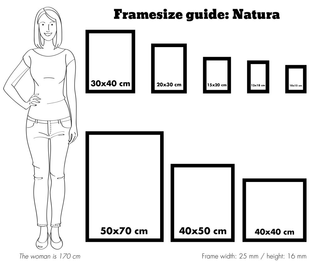  Kader Natura Meranti 50x70 cm