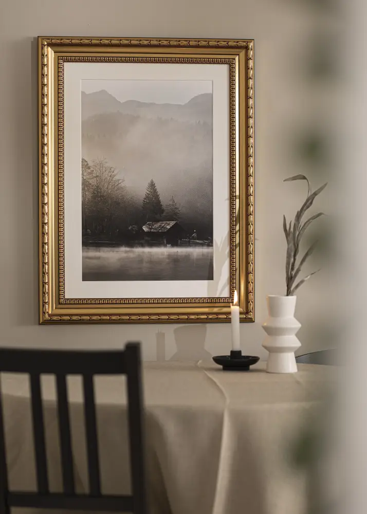 Ramverkstad 60x90 Ombud Kader Birka Premium Goud - Formaat naar keuze