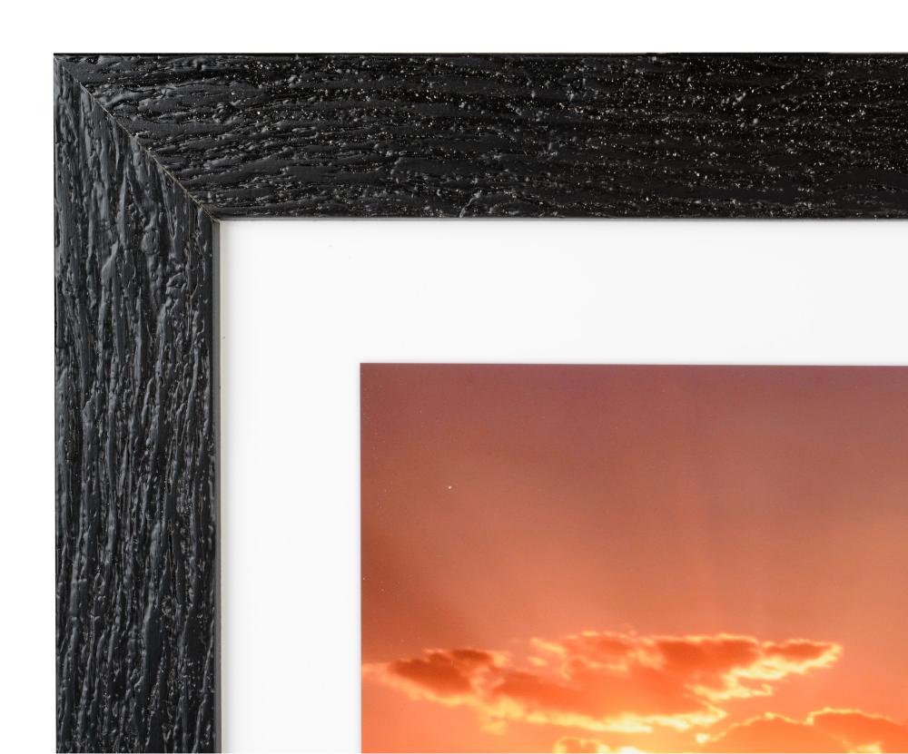 Ramverkstad Kader Mila Zwart - Formaat naar keuze