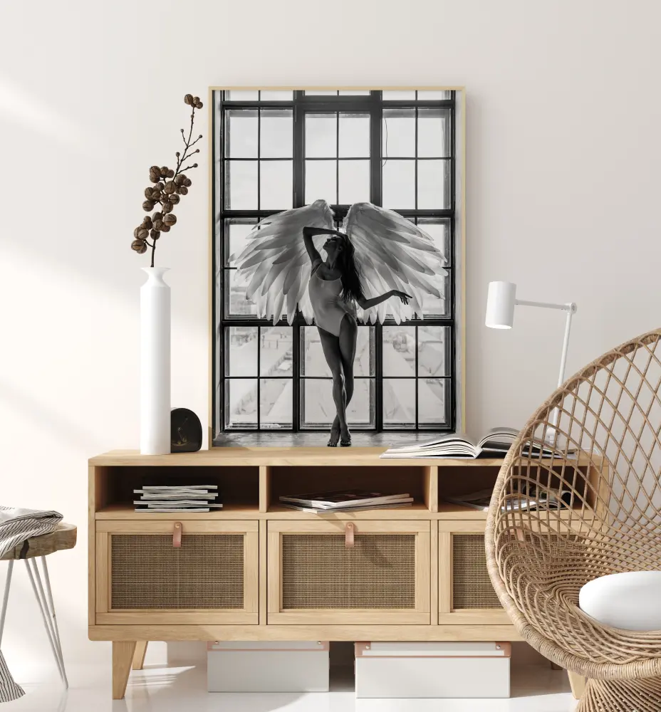 Bildverkstad Angel Women Posing I Poster
