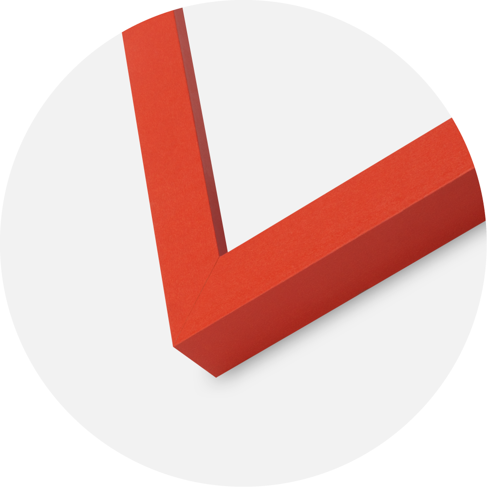 Jämtlands Ramfabrik Kader Selection Acrylglas Red 40x40 cm