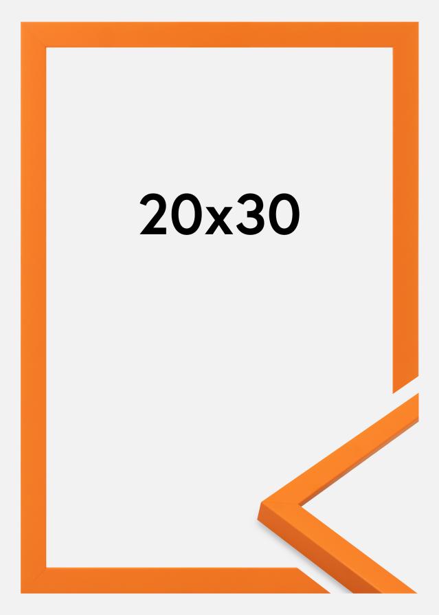 Jämtlands Ramfabrik Kader Kent Acrylglas Oranje 20x30 cm