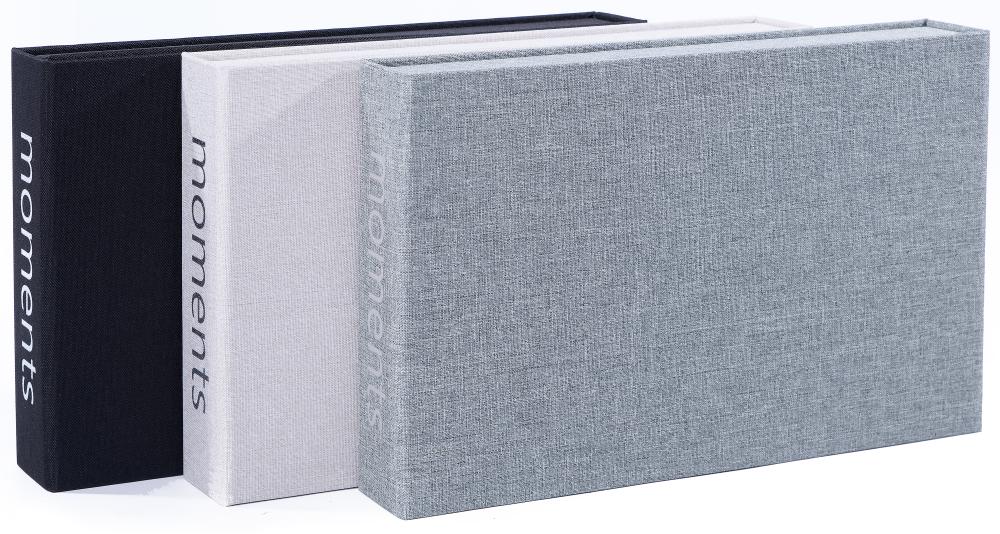 Focus Moments Beige (30 Zwarte zijden / 15 bladen)