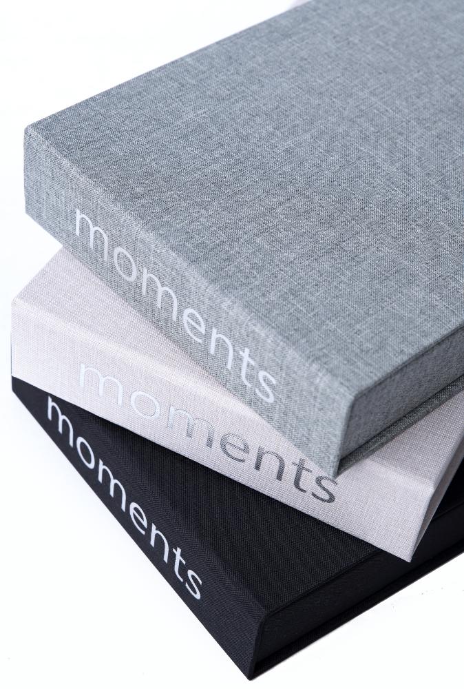 Focus Moments Beige (30 Zwarte zijden / 15 bladen)