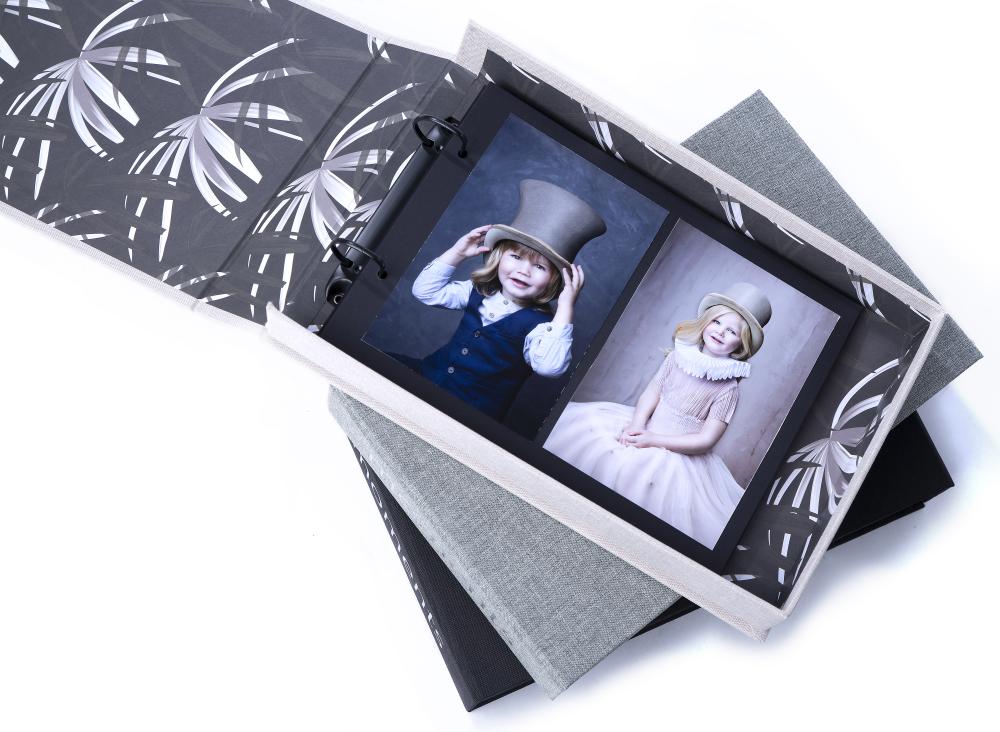 Focus Moments Beige (30 Zwarte zijden / 15 bladen)