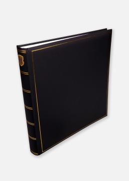 Henzo Henzo Champagne Fotoalbum Zwart - 35x35 cm (70 Witte zijden / 35 bladen)