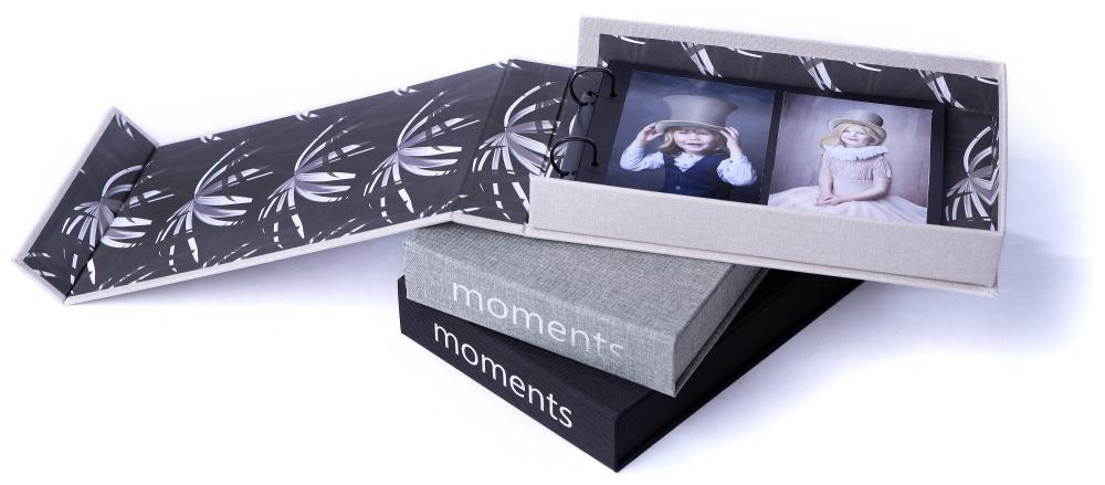 Focus Moments Beige (30 Zwarte zijden / 15 bladen)