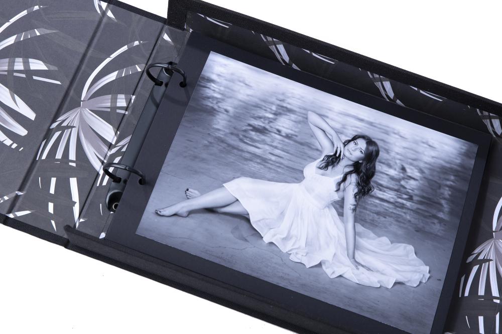 Focus Moments Beige (30 Zwarte zijden / 15 bladen)