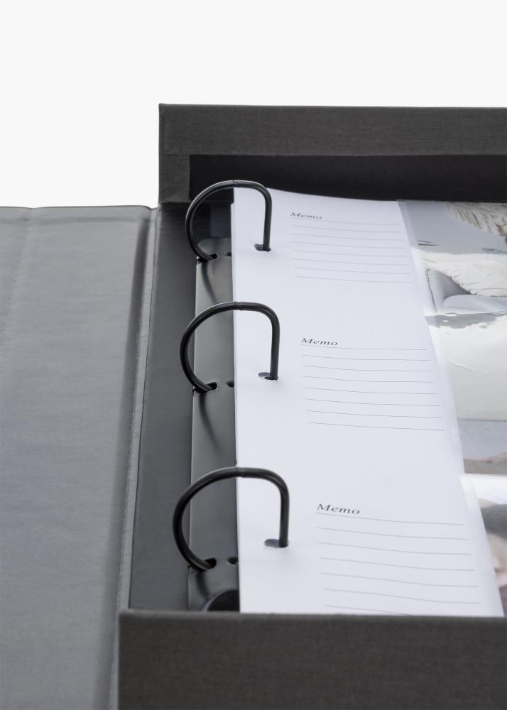 KAILA KAILA MEMORIES Black XL - Coffee Table Photo Album - 60 Foto's van 11x15 cm