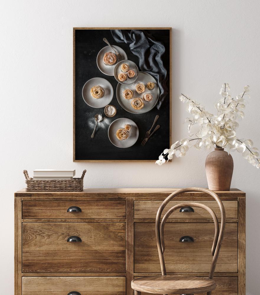 Bildverkstad Apple Roses Tartlets Poster