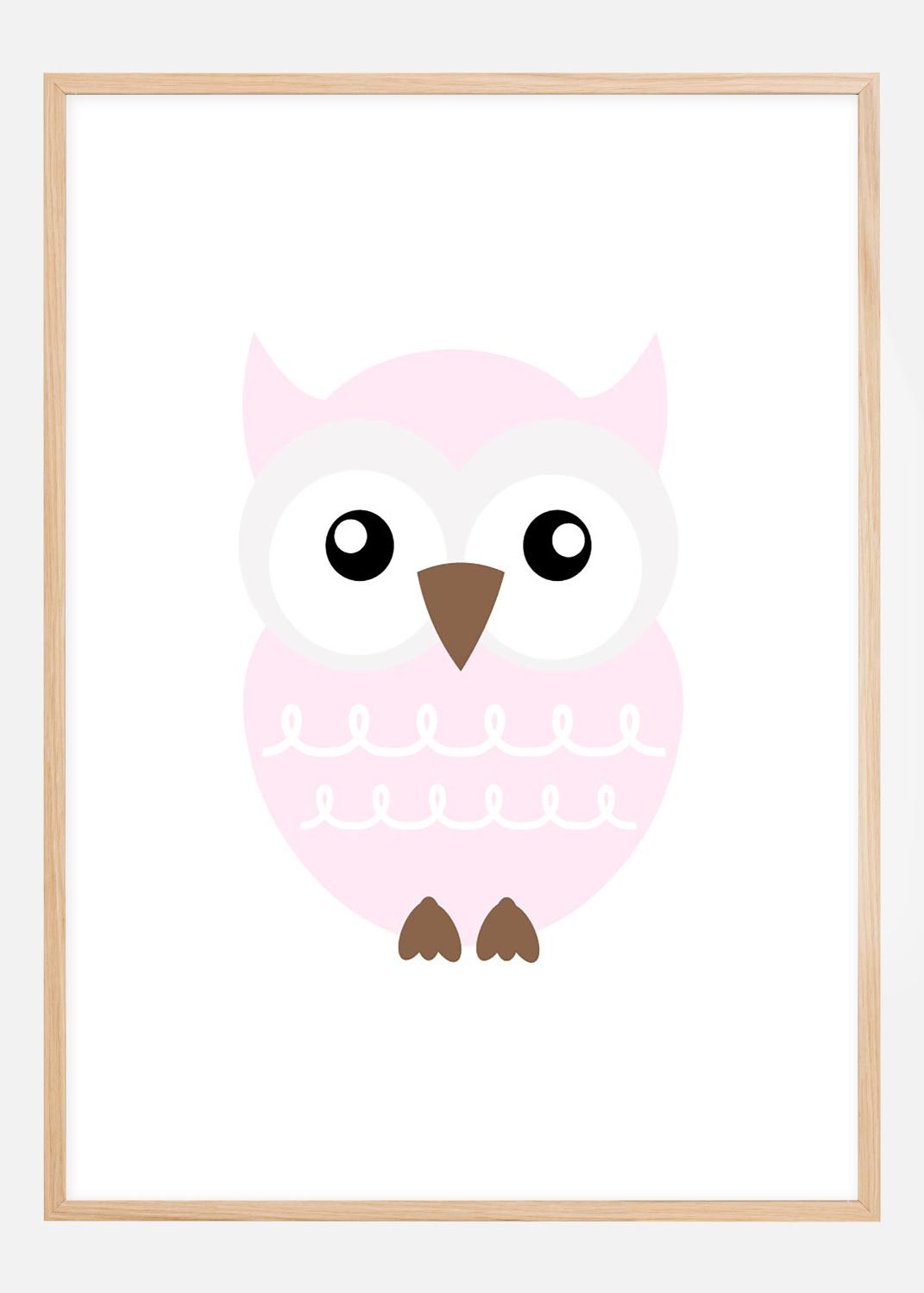 Product Image for Uil Solo - Rozenroze Poster (50x70 cm)