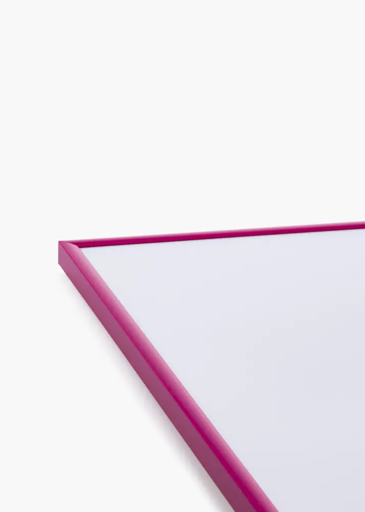 Ram med passepartou Kader New Lifestyle Donkerroze 50x70 cm - Passe-partout Zwart 16x24 inches