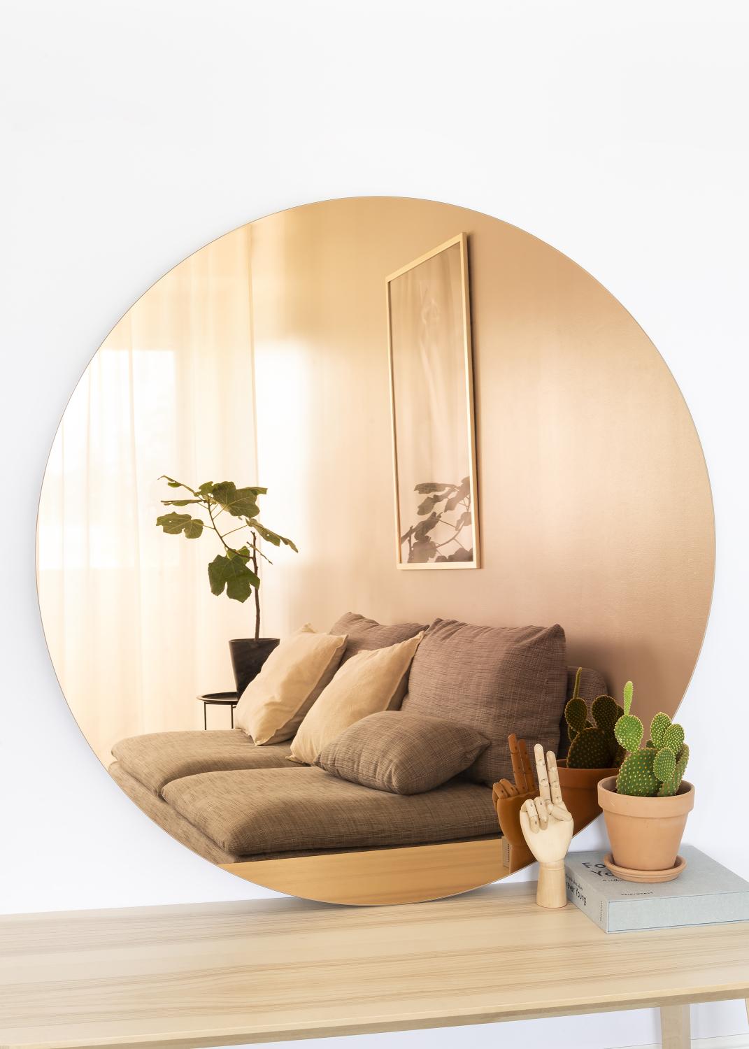 Product Image for KAILA Ronde Spiegel Rose Gold 110 cm Ø