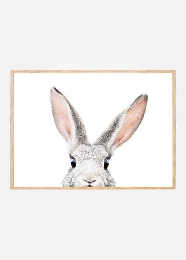 Bildverkstad Peeking Bunny Poster