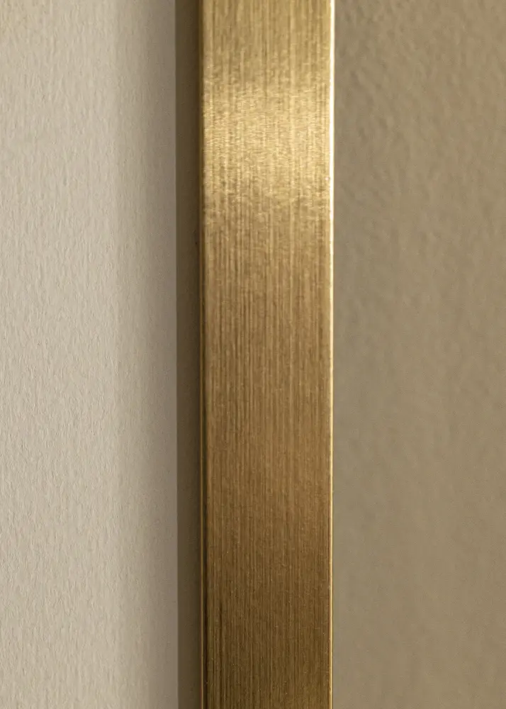 Ram med passepartou Kader Selection Goud 30x40 cm - Passe-partout Wit 21x29,7 cm (A4)