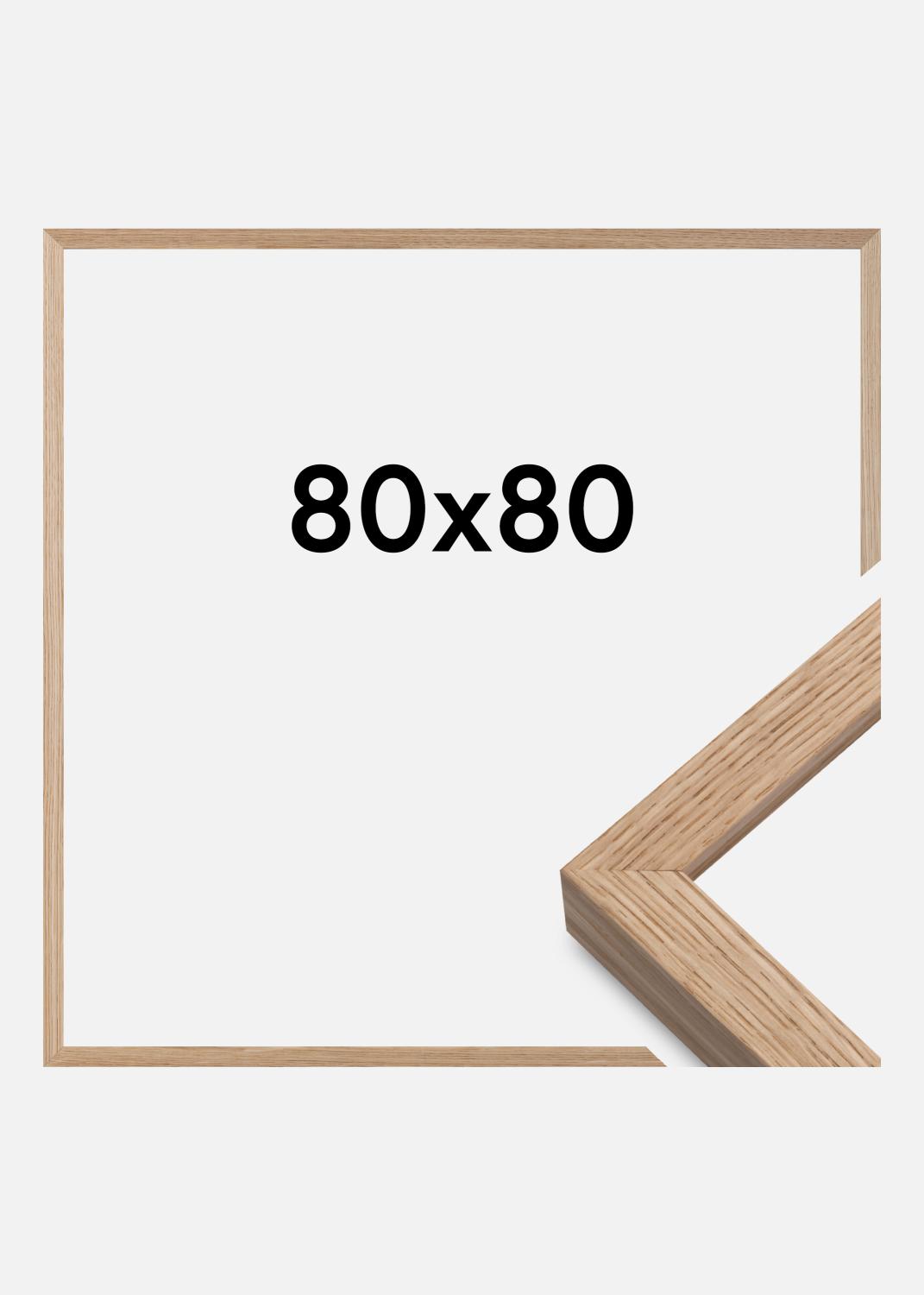 Product Image for Kader Amanda Box  Acrylglas Eikenhout 80x80 cm