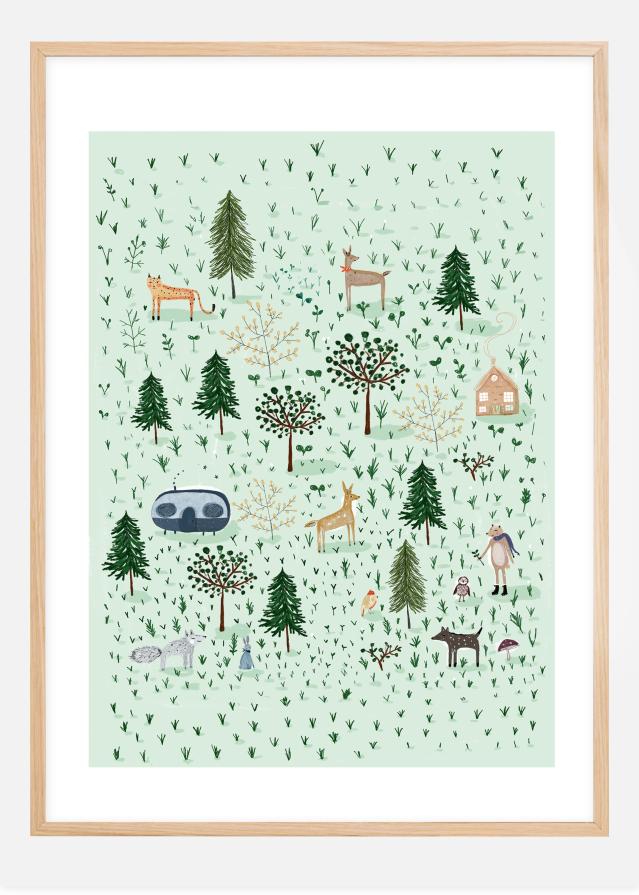 Bildverkstad Tiny Forest Poster