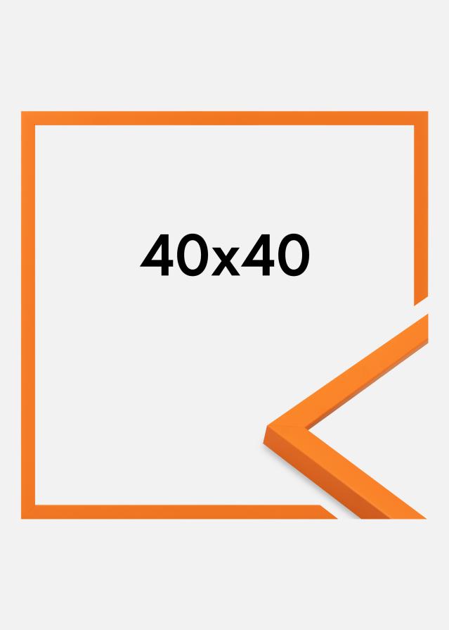 Jämtlands Ramfabrik Kader Kent Acrylglas Oranje 40x40 cm