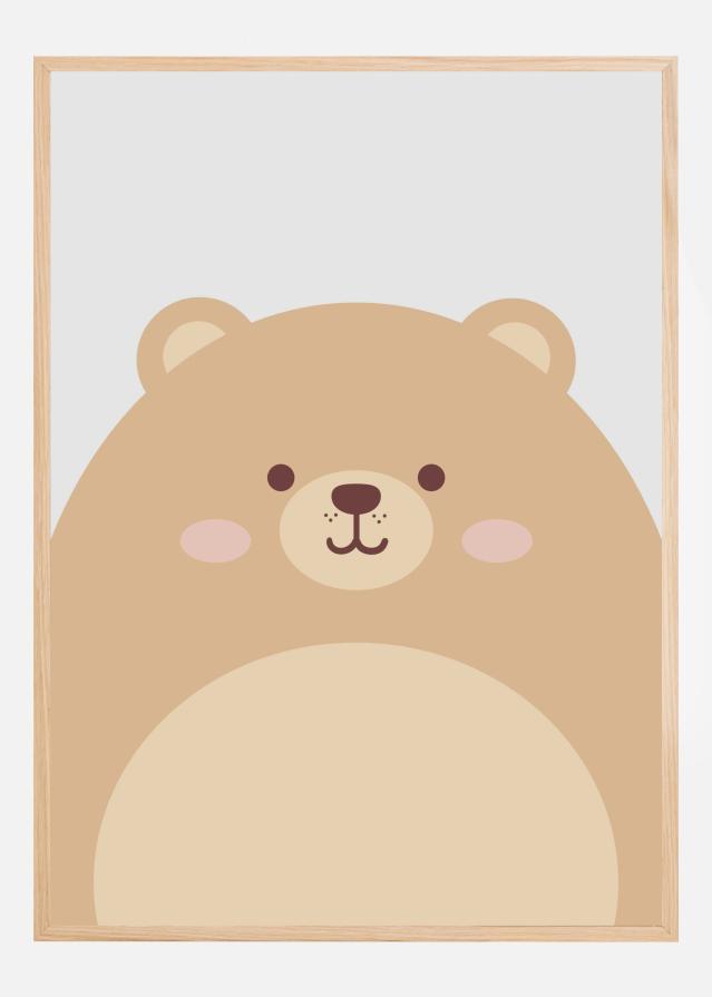 Bildverkstad Cute Bear Poster