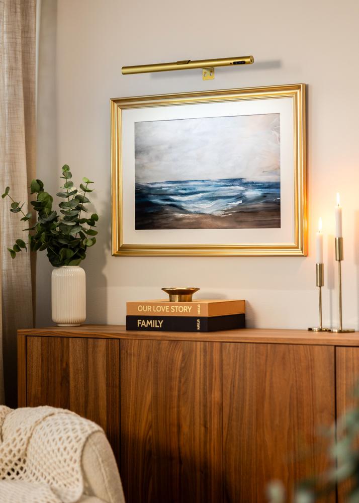 KAILA KAILA Halo Batterĳgevoed Schilderĳverlichting 50 cm - Goud