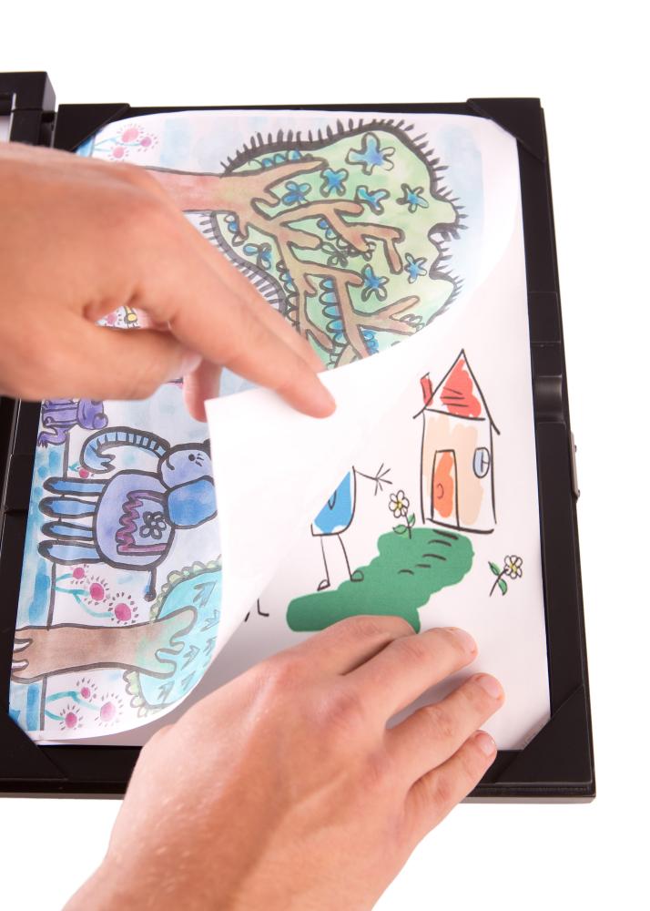 Little Davinci Little Davinci Tekeninglijst A4 Zwart