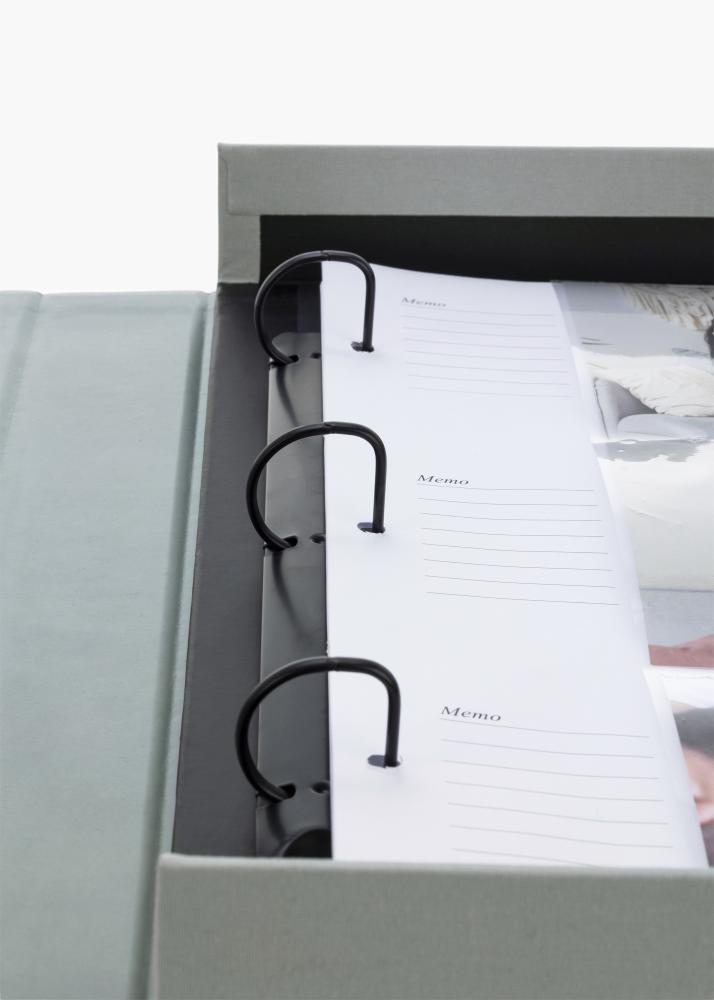 KAILA KAILA MEMORIES Grey XL - Coffee Table Photo Album - 60 Foto's van 11x15 cm