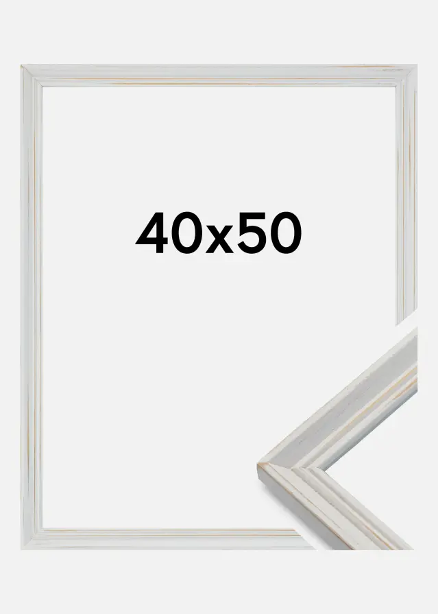 ZEP Kader Vintage Home Wit 40x50 cm