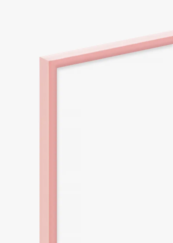 Ram med passepartou Fotokader New Lifestyle Roze 30x40 cm - Passe-partout Wit 20x30 cm