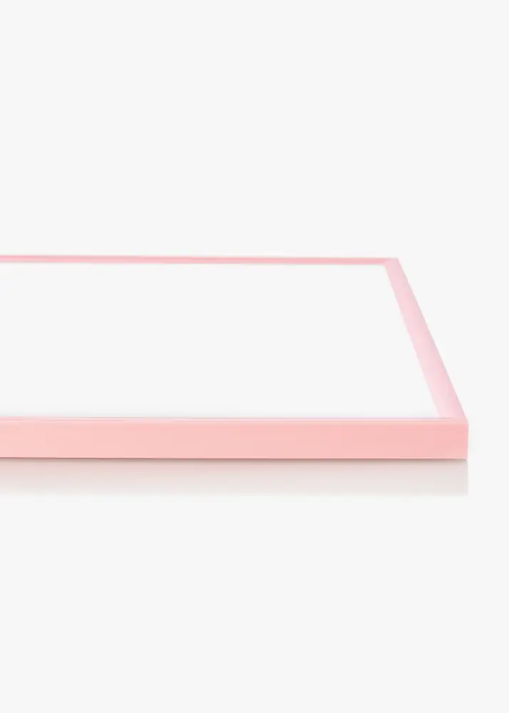 Ram med passepartou Fotokader New Lifestyle Roze 30x40 cm - Passe-partout Wit 20x30 cm