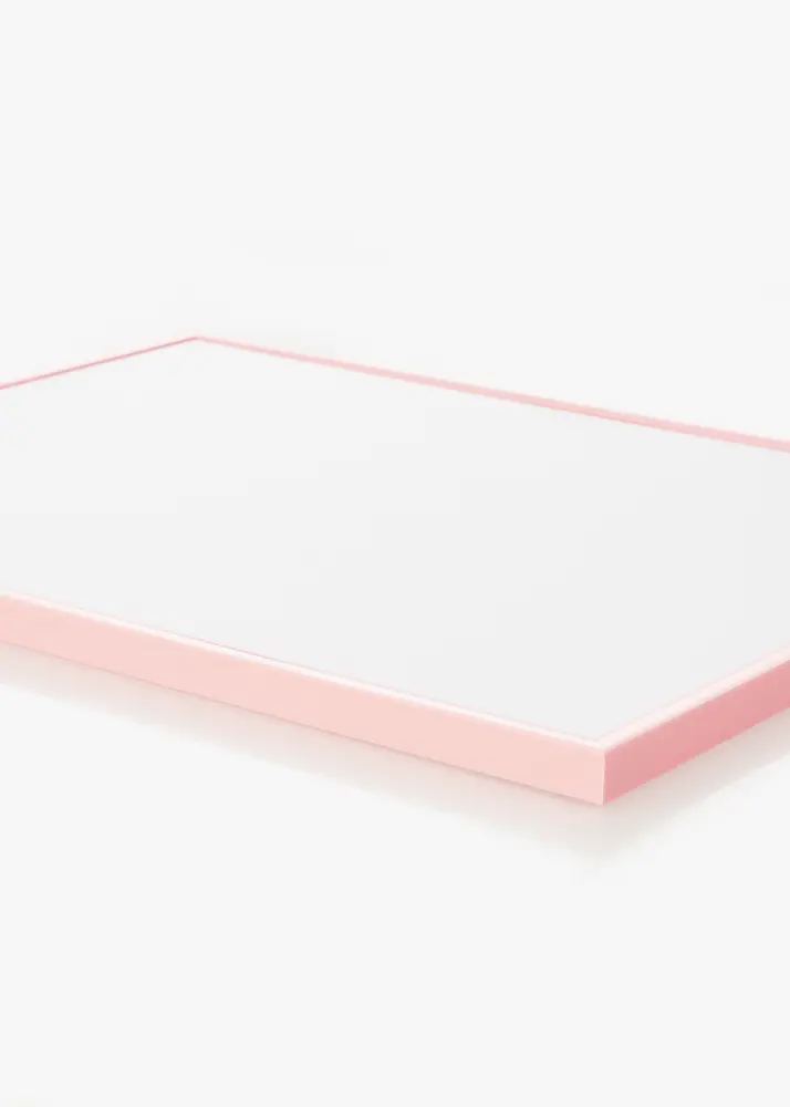 Ram med passepartou Fotokader New Lifestyle Roze 30x40 cm - Passe-partout Wit 20x30 cm