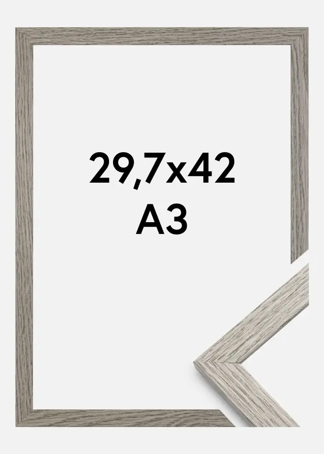 Estancia Kader Stilren Acrylglas Grey Oak 29,7x42 cm (A3)