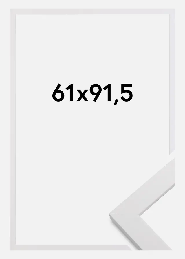 Galleri 1 Kader White Wood Acrylglas 61x91,5 cm