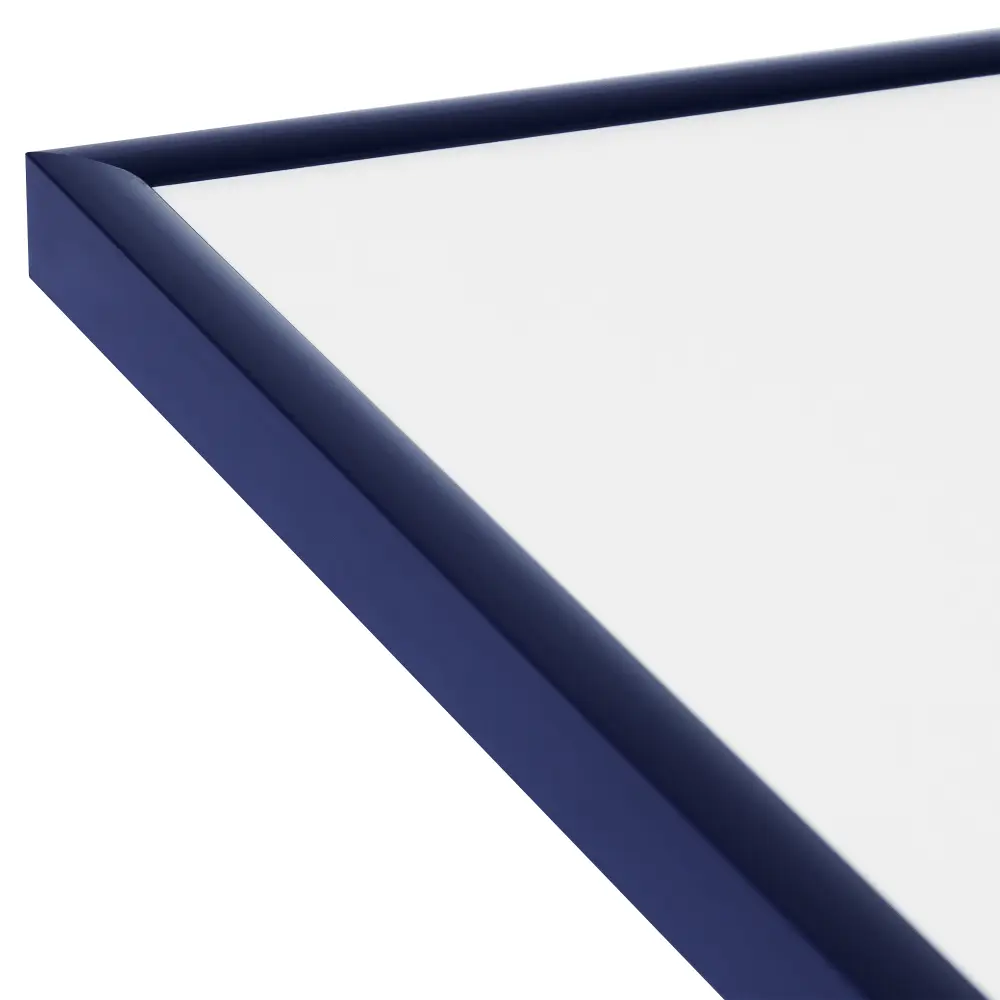 Ram med passepartou Kader New Lifestyle Blauw 42x59,4 cm (A2) - Passe-partout Zwart 25x38 cm