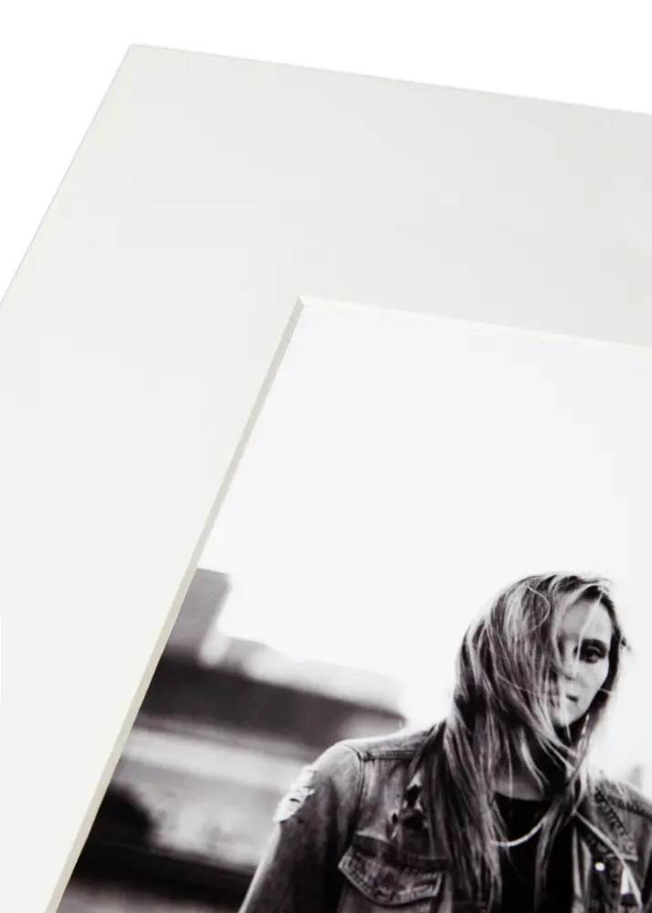 Galleri 1 Passe-partout XL Wit (Witte kern) 40x50 cm (20x28,7 - A4)